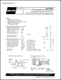 datasheet for 2SC5041 by SANYO Electric Co., Ltd.