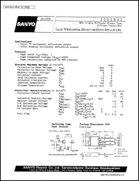 datasheet for 2SD1882 by SANYO Electric Co., Ltd.