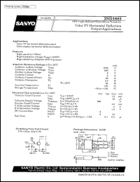 datasheet for 2SD1885 by SANYO Electric Co., Ltd.