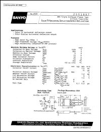 datasheet for 2SD1887 by SANYO Electric Co., Ltd.