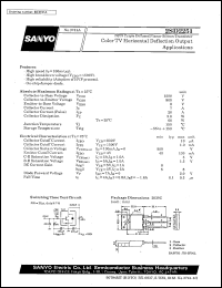 datasheet for 2SD2251 by SANYO Electric Co., Ltd.