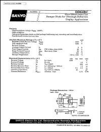 datasheet for DD54RC by SANYO Electric Co., Ltd.