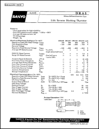 datasheet for DRA5 by SANYO Electric Co., Ltd.