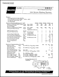datasheet for DRE3 by SANYO Electric Co., Ltd.