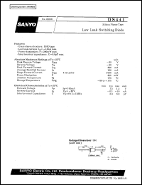 datasheet for DS441 by SANYO Electric Co., Ltd.