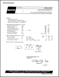 datasheet for DS446 by SANYO Electric Co., Ltd.