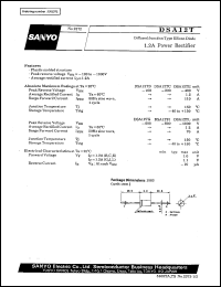 datasheet for DSA12T by SANYO Electric Co., Ltd.