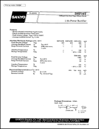 datasheet for DSF10T by SANYO Electric Co., Ltd.