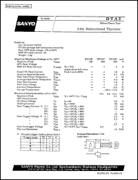 datasheet for DTA2 by SANYO Electric Co., Ltd.