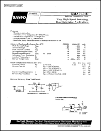 datasheet for GMA01 by SANYO Electric Co., Ltd.