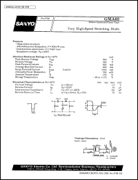 datasheet for GMA02 by SANYO Electric Co., Ltd.