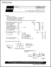 datasheet for GMB01 by SANYO Electric Co., Ltd.