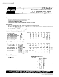 datasheet for SBL-121 by SANYO Electric Co., Ltd.