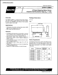 datasheet for STK6711AMK4 by SANYO Electric Co., Ltd.