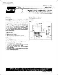 datasheet for STK73903 by SANYO Electric Co., Ltd.