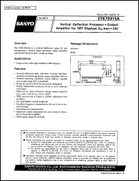 datasheet for STK79315A by SANYO Electric Co., Ltd.