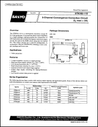datasheet for STK392-110 by SANYO Electric Co., Ltd.