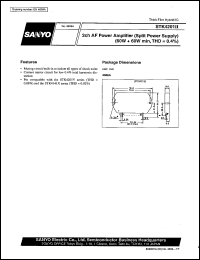 datasheet for STK4201II by SANYO Electric Co., Ltd.