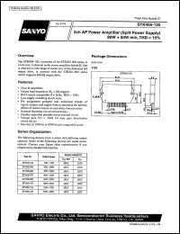 datasheet for STK405-120 by SANYO Electric Co., Ltd.