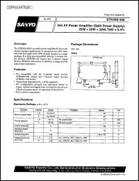 datasheet for STK400-490 by SANYO Electric Co., Ltd.
