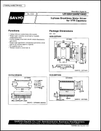 datasheet for LB1889 by SANYO Electric Co., Ltd.