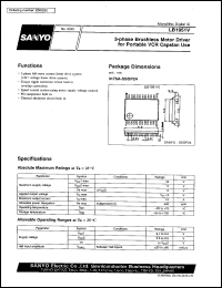 datasheet for LB1951V by SANYO Electric Co., Ltd.