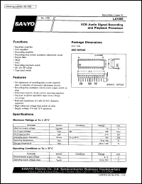 datasheet for LA7286 by SANYO Electric Co., Ltd.