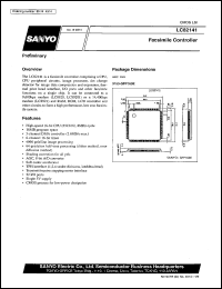 datasheet for LC82141 by SANYO Electric Co., Ltd.