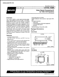 datasheet for LA7449 by SANYO Electric Co., Ltd.