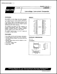 datasheet for LA8633V by SANYO Electric Co., Ltd.