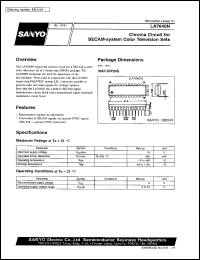 datasheet for LA7640N by SANYO Electric Co., Ltd.