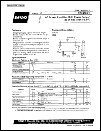 datasheet for STK4026II by SANYO Electric Co., Ltd.