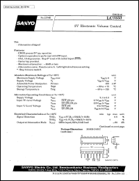 datasheet for LC7533 by SANYO Electric Co., Ltd.