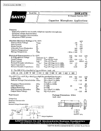 datasheet for 2SK1578 by SANYO Electric Co., Ltd.