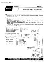 datasheet for LA5666 by SANYO Electric Co., Ltd.