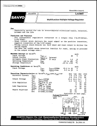 datasheet for LA5667 by SANYO Electric Co., Ltd.