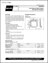 datasheet for LA7471M by SANYO Electric Co., Ltd.