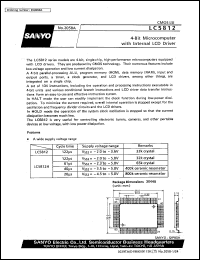 datasheet for LC5812 by SANYO Electric Co., Ltd.