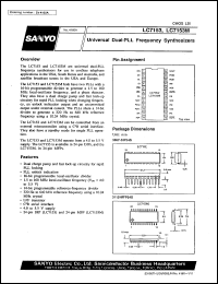 datasheet for LC7153 by SANYO Electric Co., Ltd.