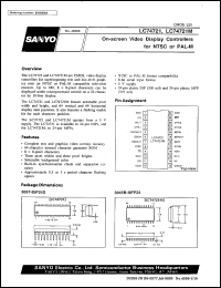 datasheet for LC74721 by SANYO Electric Co., Ltd.
