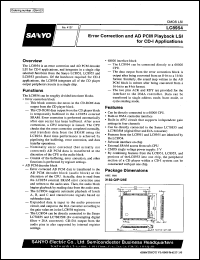 datasheet for LC8954 by SANYO Electric Co., Ltd.
