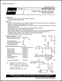 datasheet for STK7561G by SANYO Electric Co., Ltd.