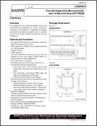 datasheet for LC66P2316 by SANYO Electric Co., Ltd.