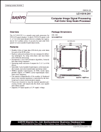 datasheet for LC11014-241 by SANYO Electric Co., Ltd.