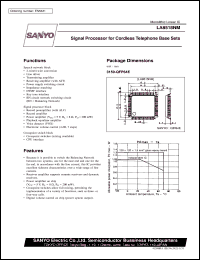 datasheet for LA8518NM by SANYO Electric Co., Ltd.