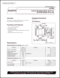 datasheet for LB1896 by SANYO Electric Co., Ltd.