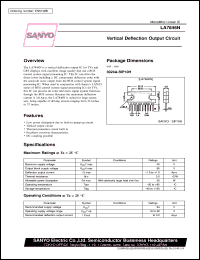 datasheet for LA7846N by SANYO Electric Co., Ltd.