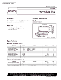 datasheet for LA6530M by SANYO Electric Co., Ltd.