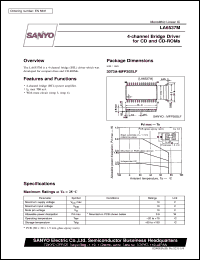 datasheet for LA6537M by SANYO Electric Co., Ltd.