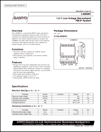 datasheet for LA8608V by SANYO Electric Co., Ltd.